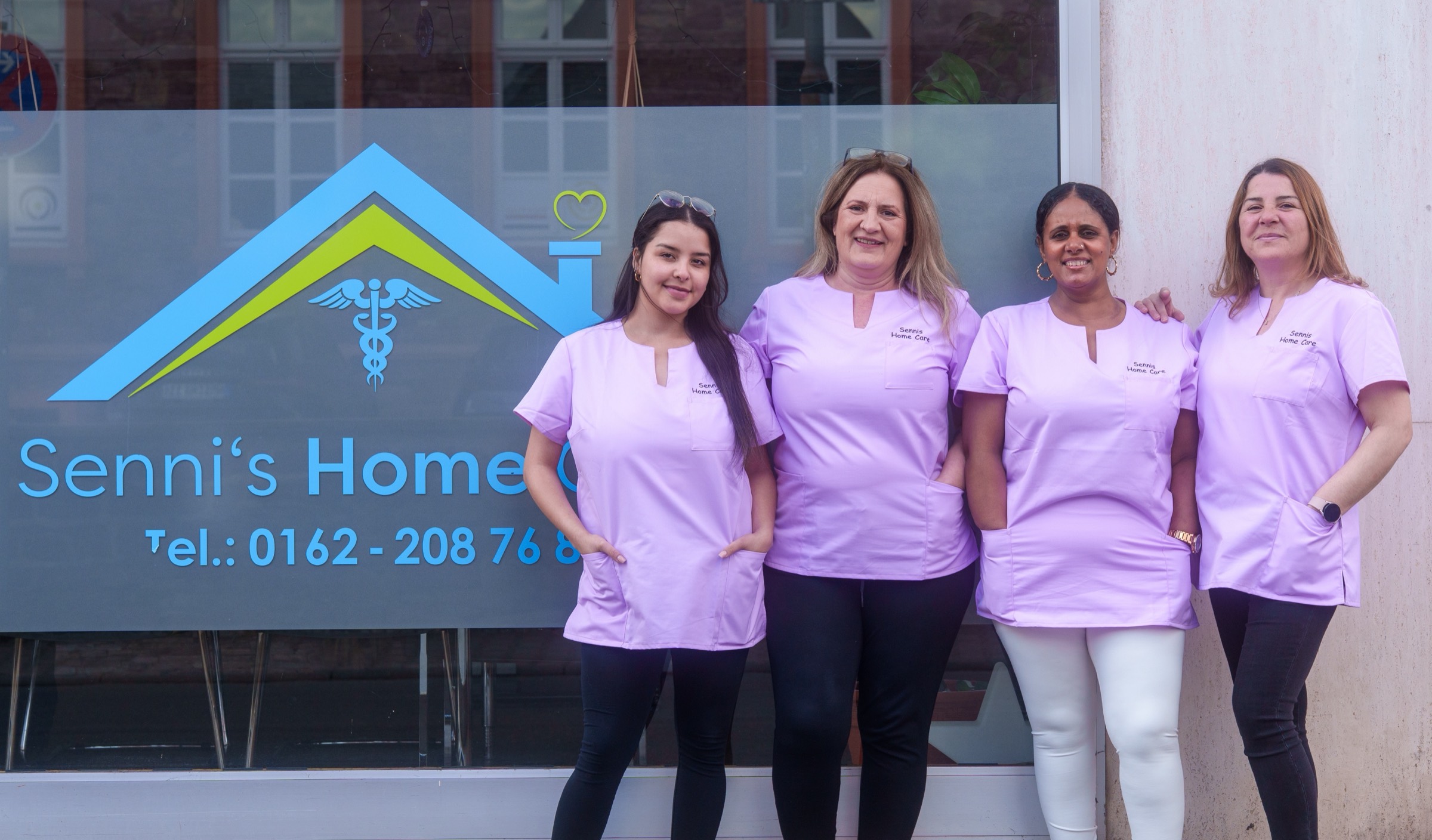 Das Büro von Senni’s Home Care in der Frankfurter Straße 10 in Langen